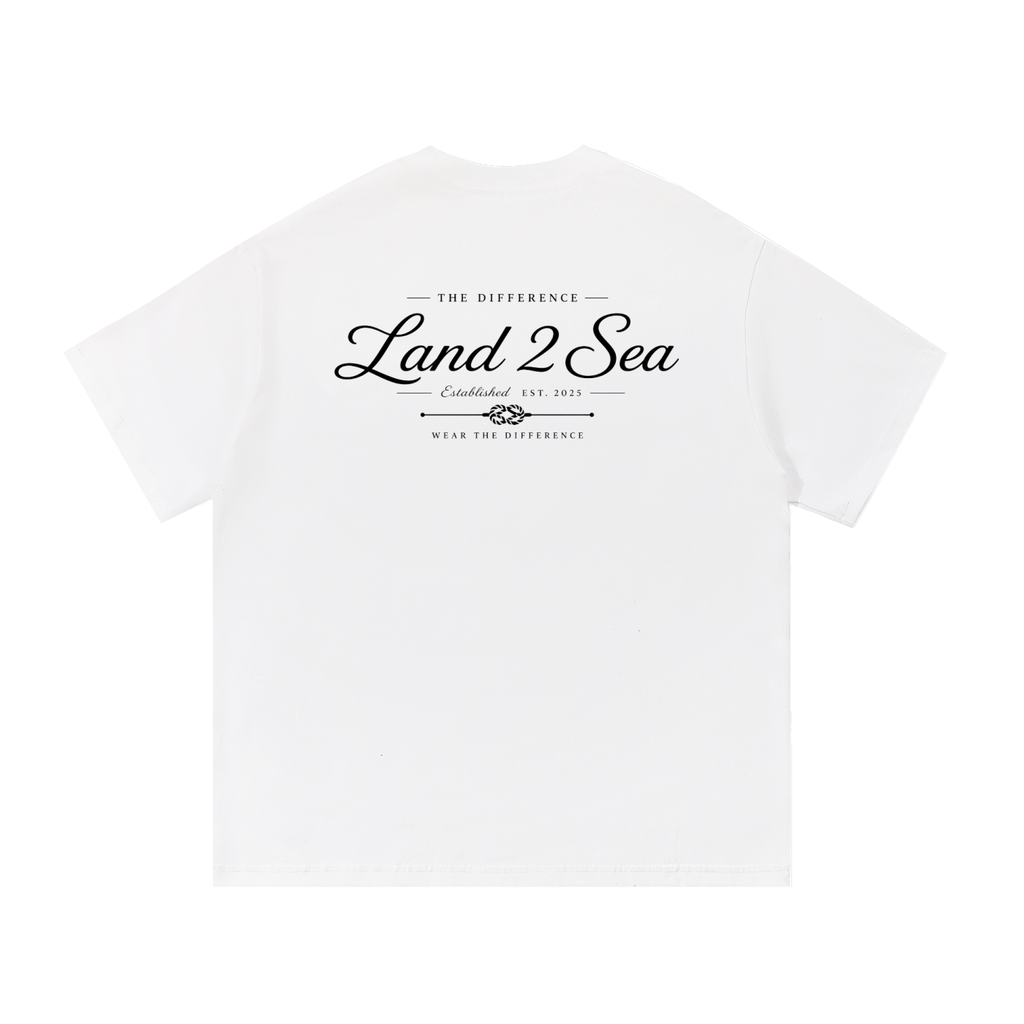 Land 2 Sea wear the difference tee