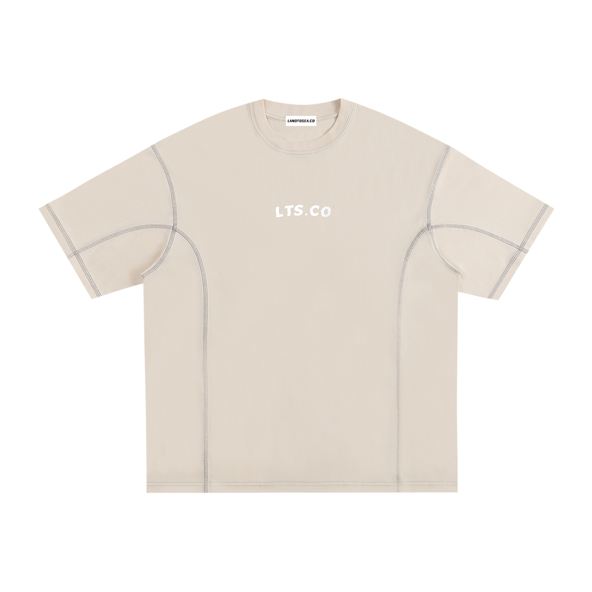 LANDTOSEA Stitched tee shirt