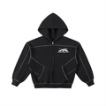 LANDTOSEA star Stitched hoodie