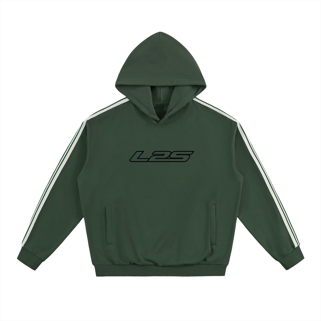 L2S side striped Hoodie