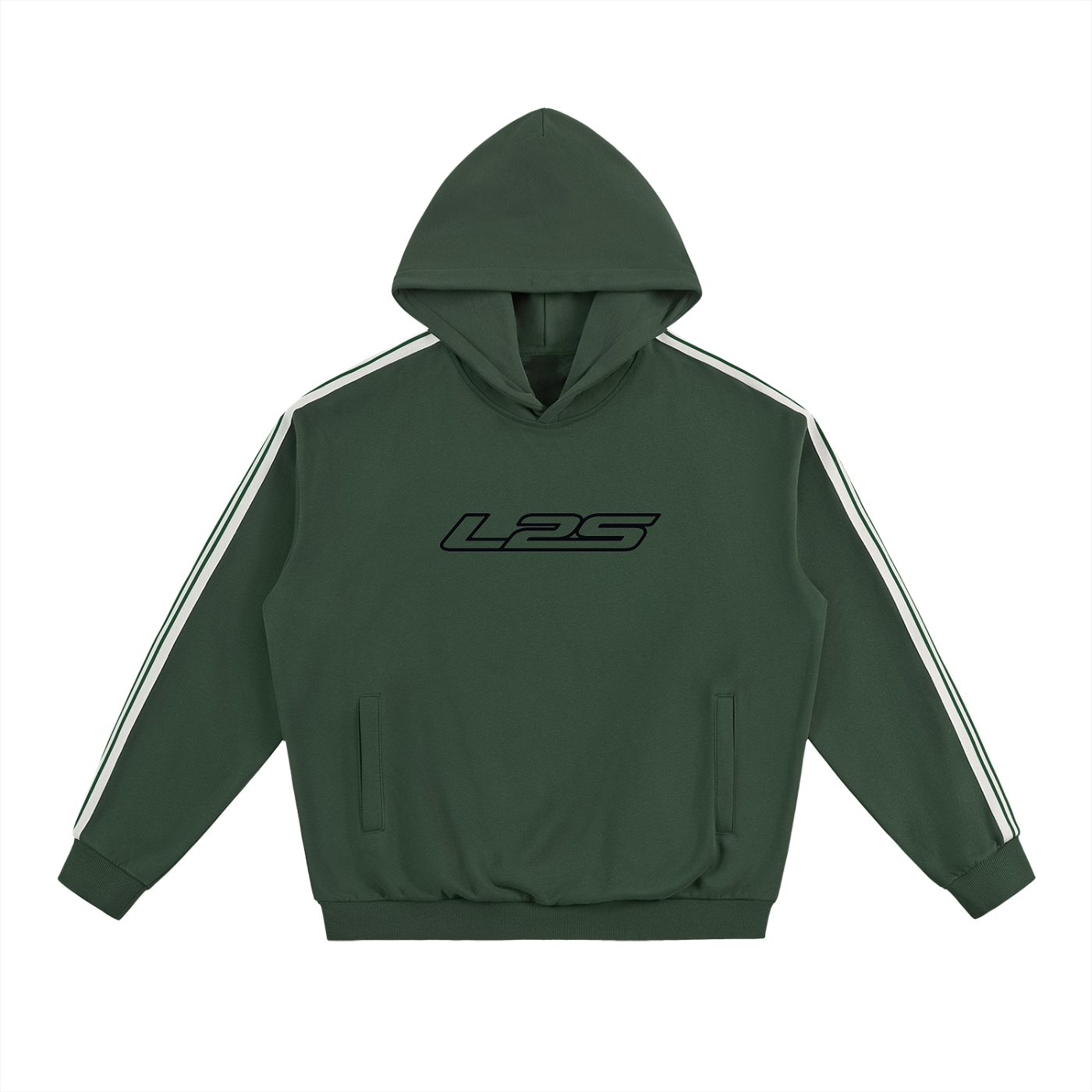 L2S side striped Hoodie