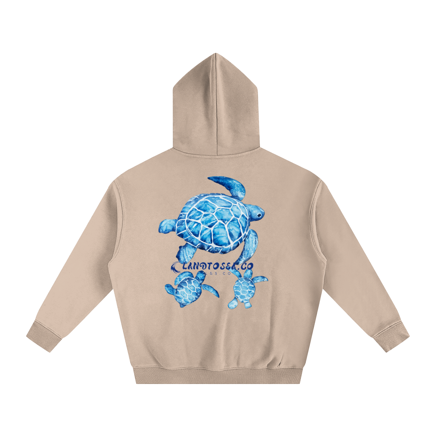 LANDTOSEA turtle hoodie