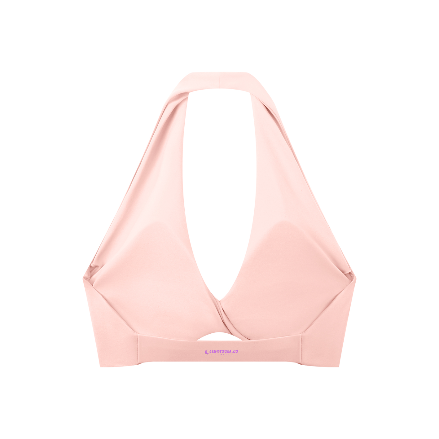 LTS Women's Pleated Halter gym/Sports Bra