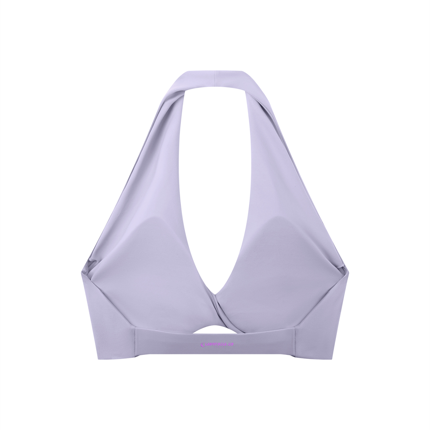 LTS Women's Pleated Halter gym/Sports Bra