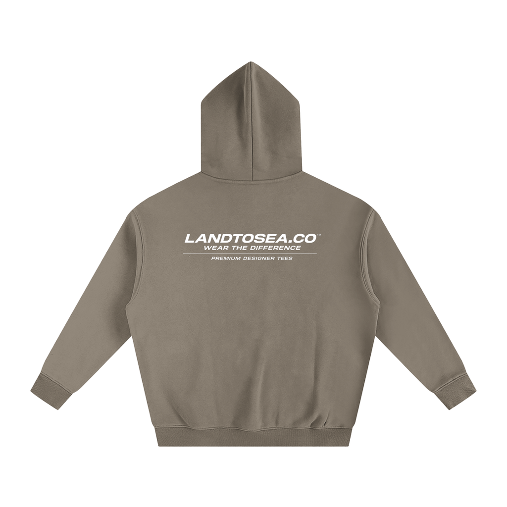 LANDTOSEA global hoodie white font v2