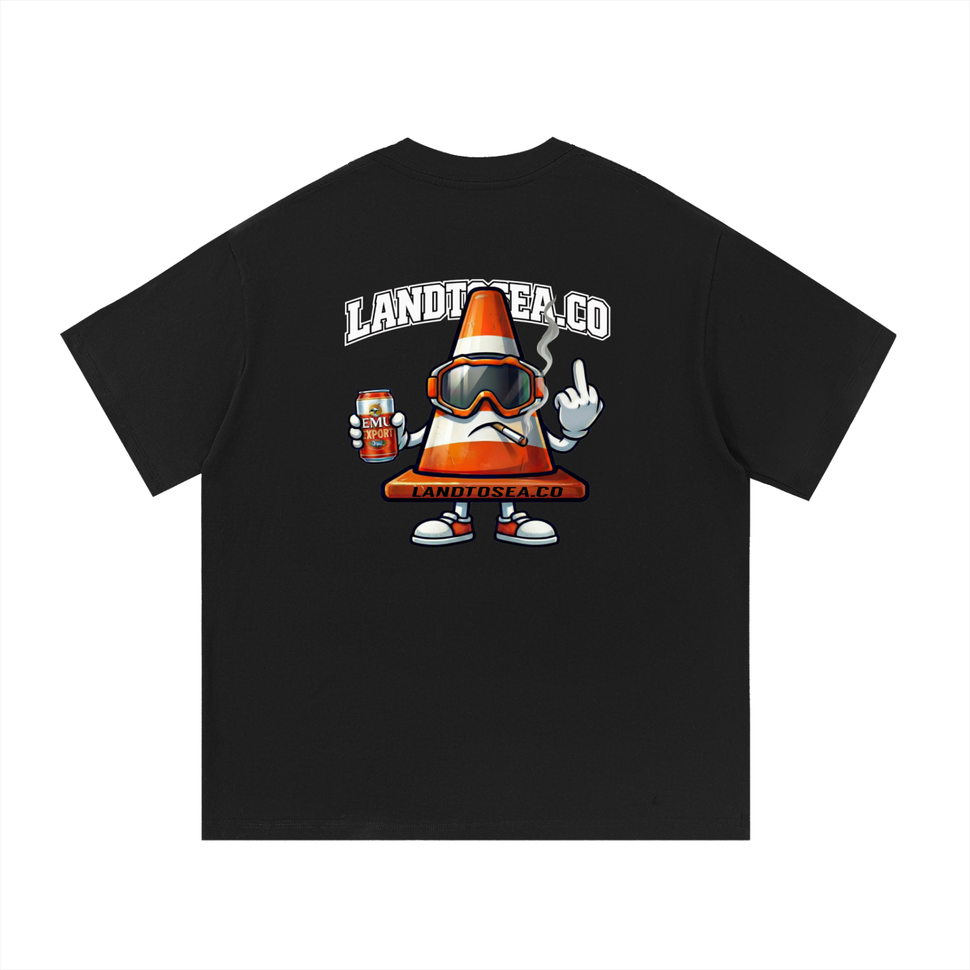 LANDTOSEA cone tee