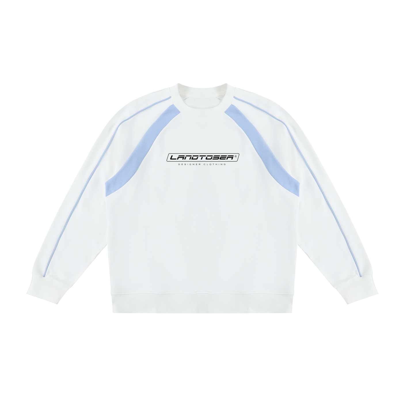 LANDTOSEA designer panel Sweatshirt