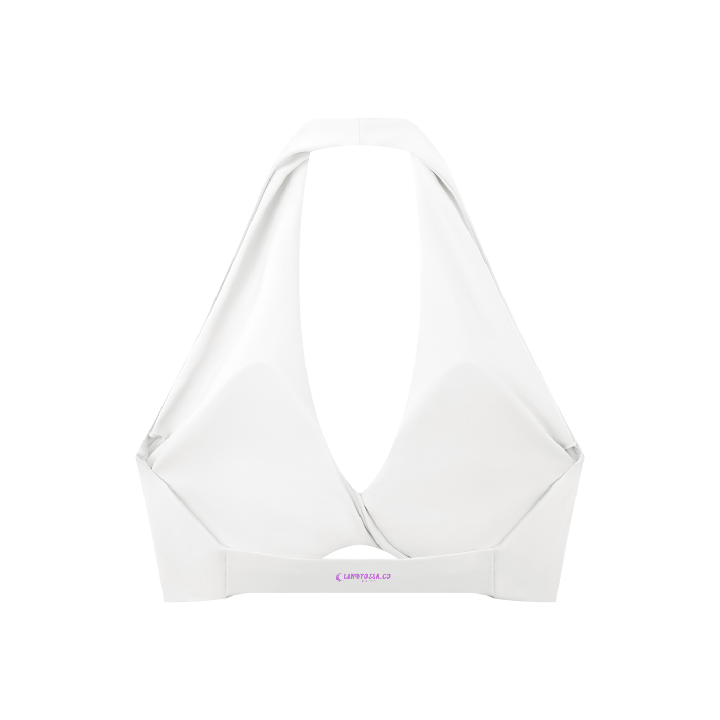 LTS Women's Pleated Halter gym/Sports Bra