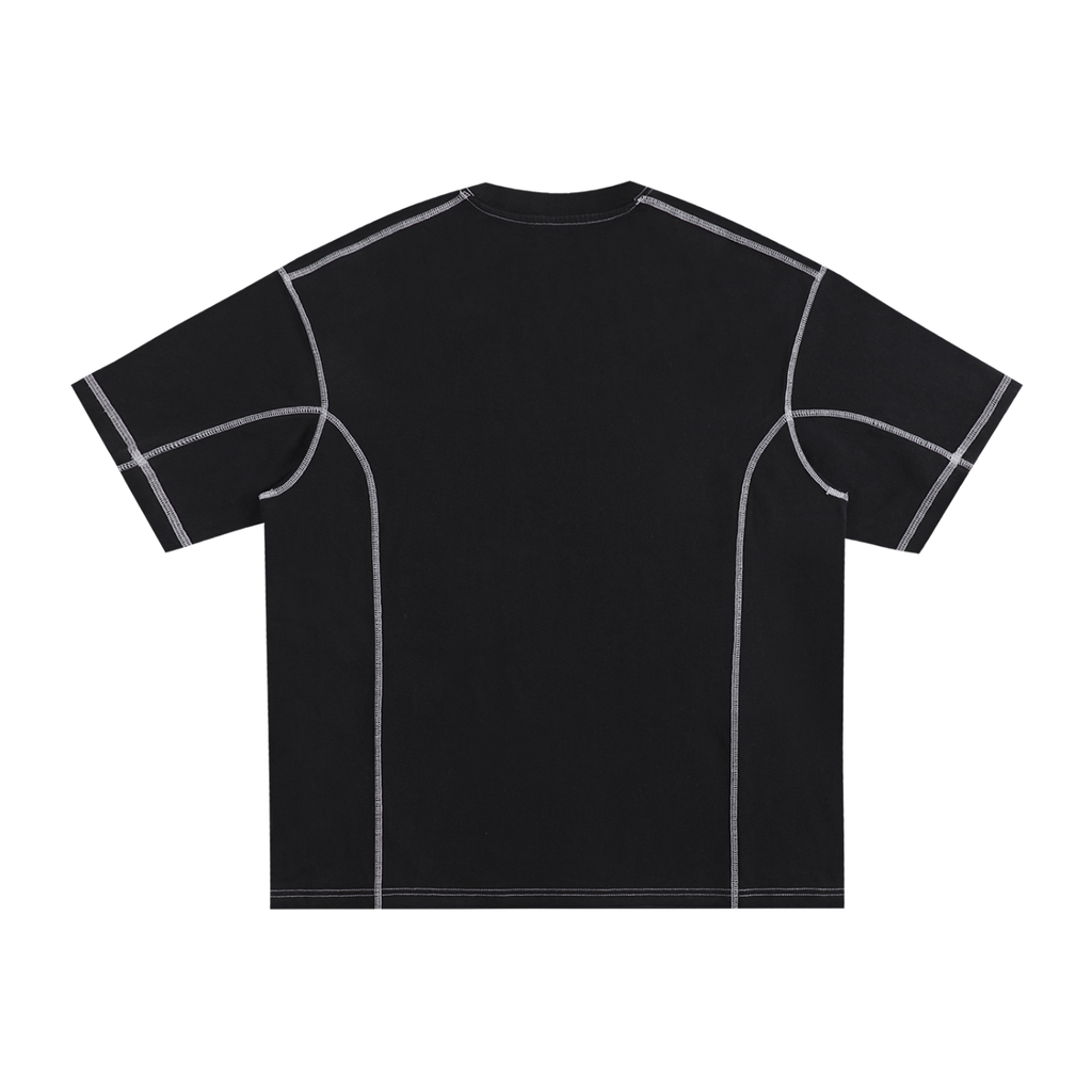 LANDTOSEA Stitched up tee