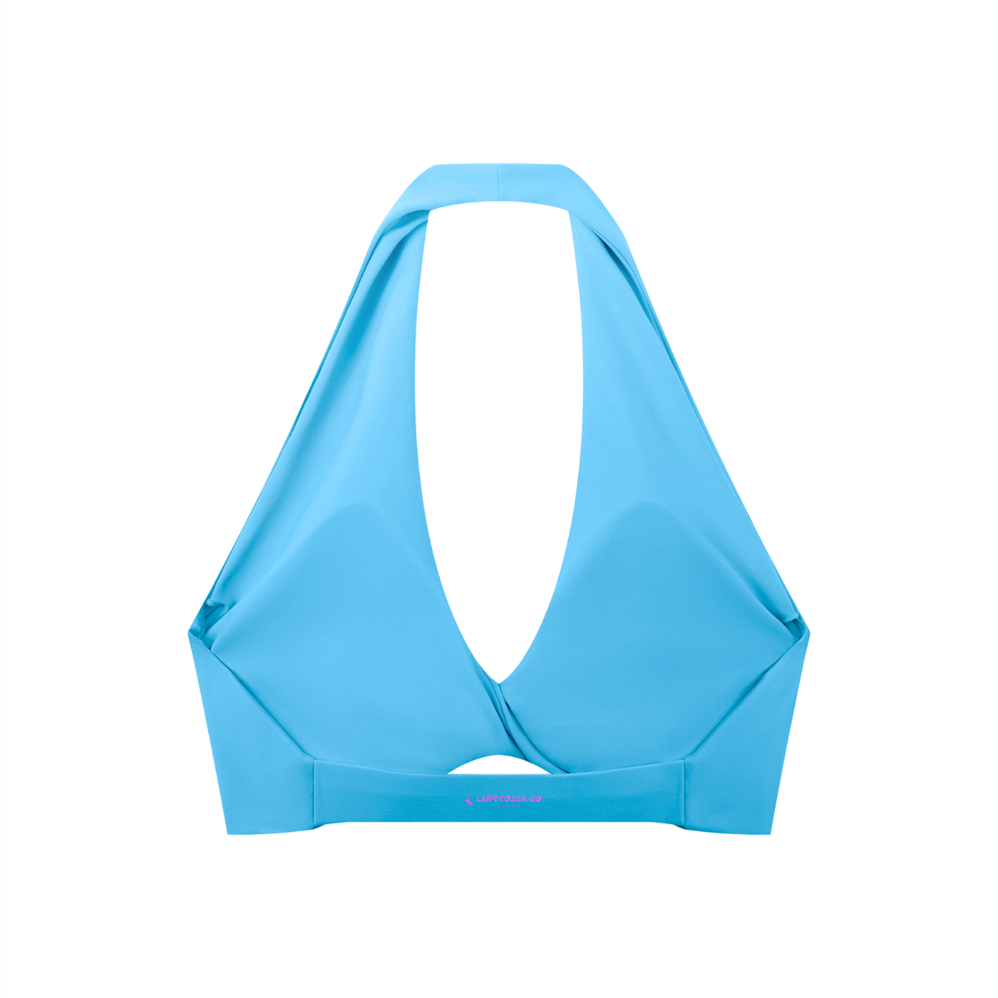 LTS Women's Pleated Halter gym/Sports Bra