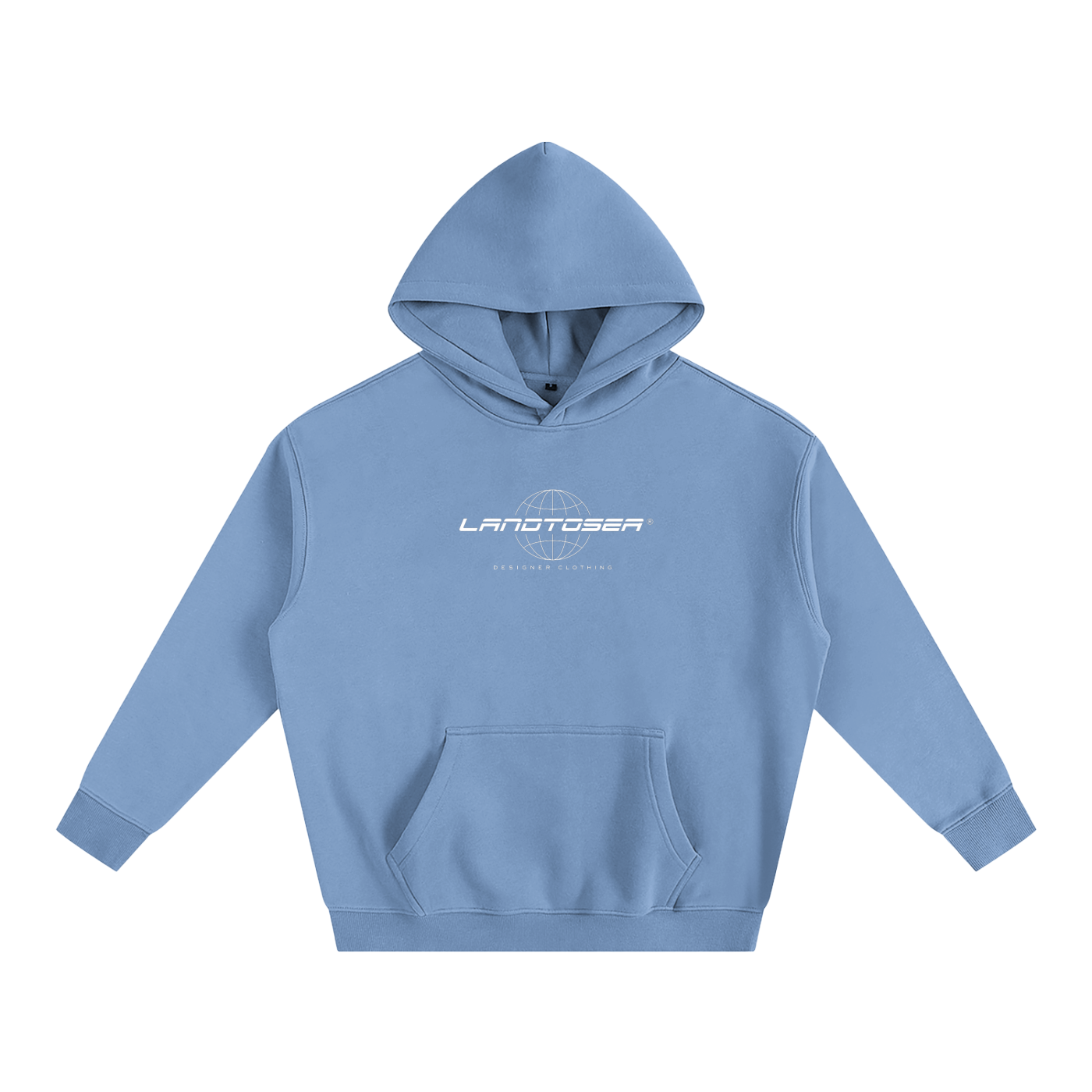 LANDTOSEA global hoodie white font v2