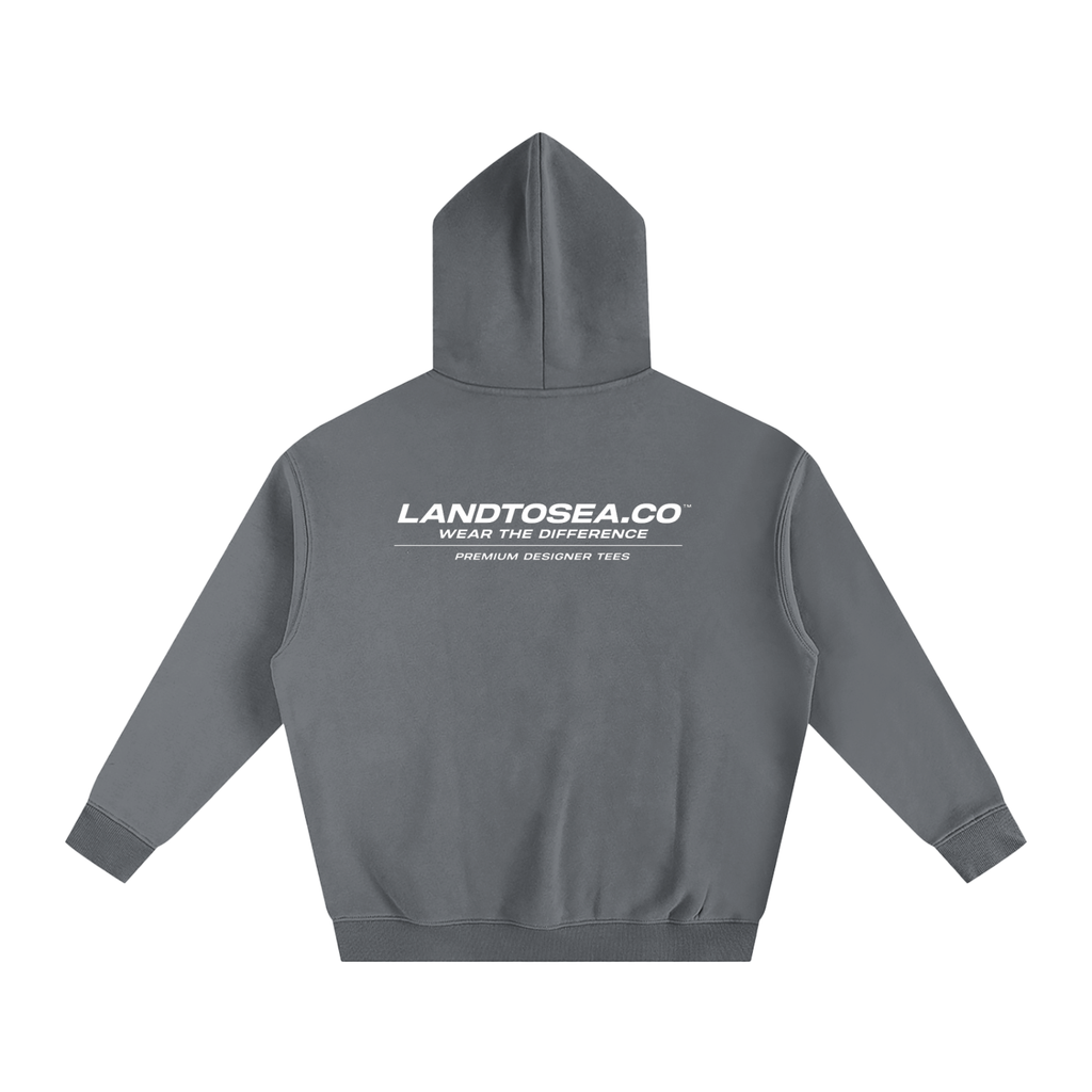 LANDTOSEA global hoodie white font v2