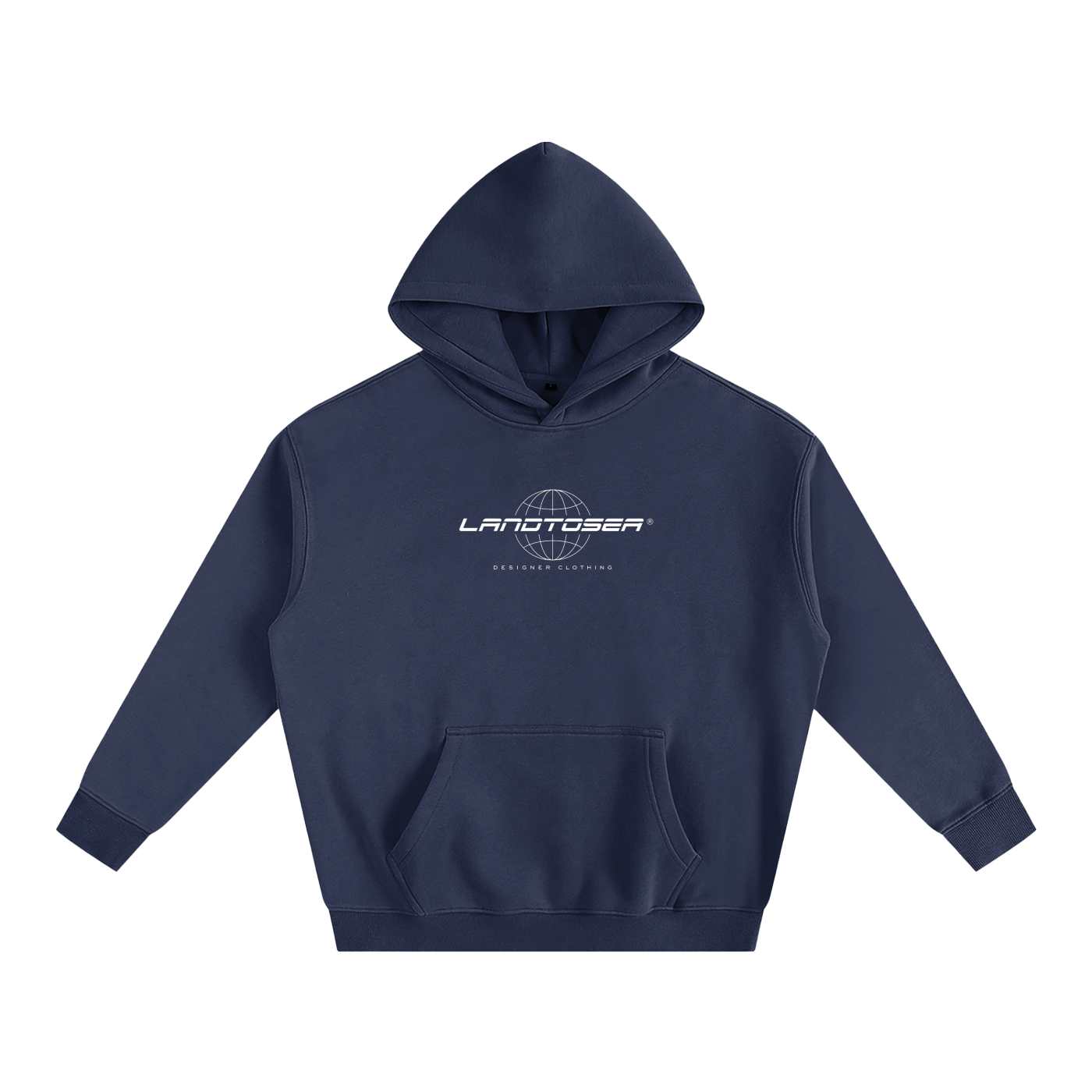 LANDTOSEA global hoodie white font v2