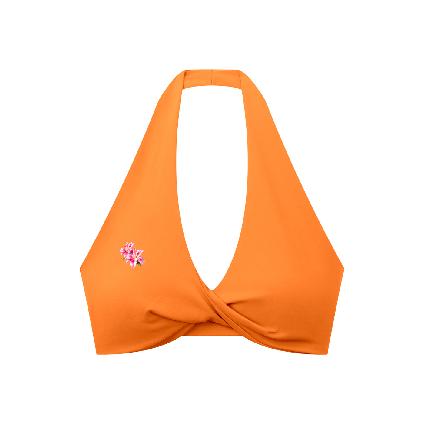LTS Women's Pleated Halter gym/Sports Bra