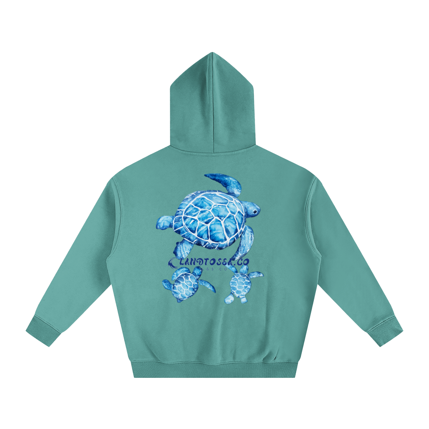 LANDTOSEA turtle hoodie