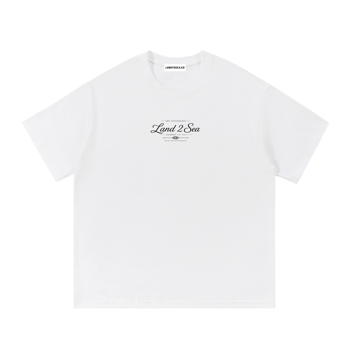 Land 2 Sea wear the difference tee