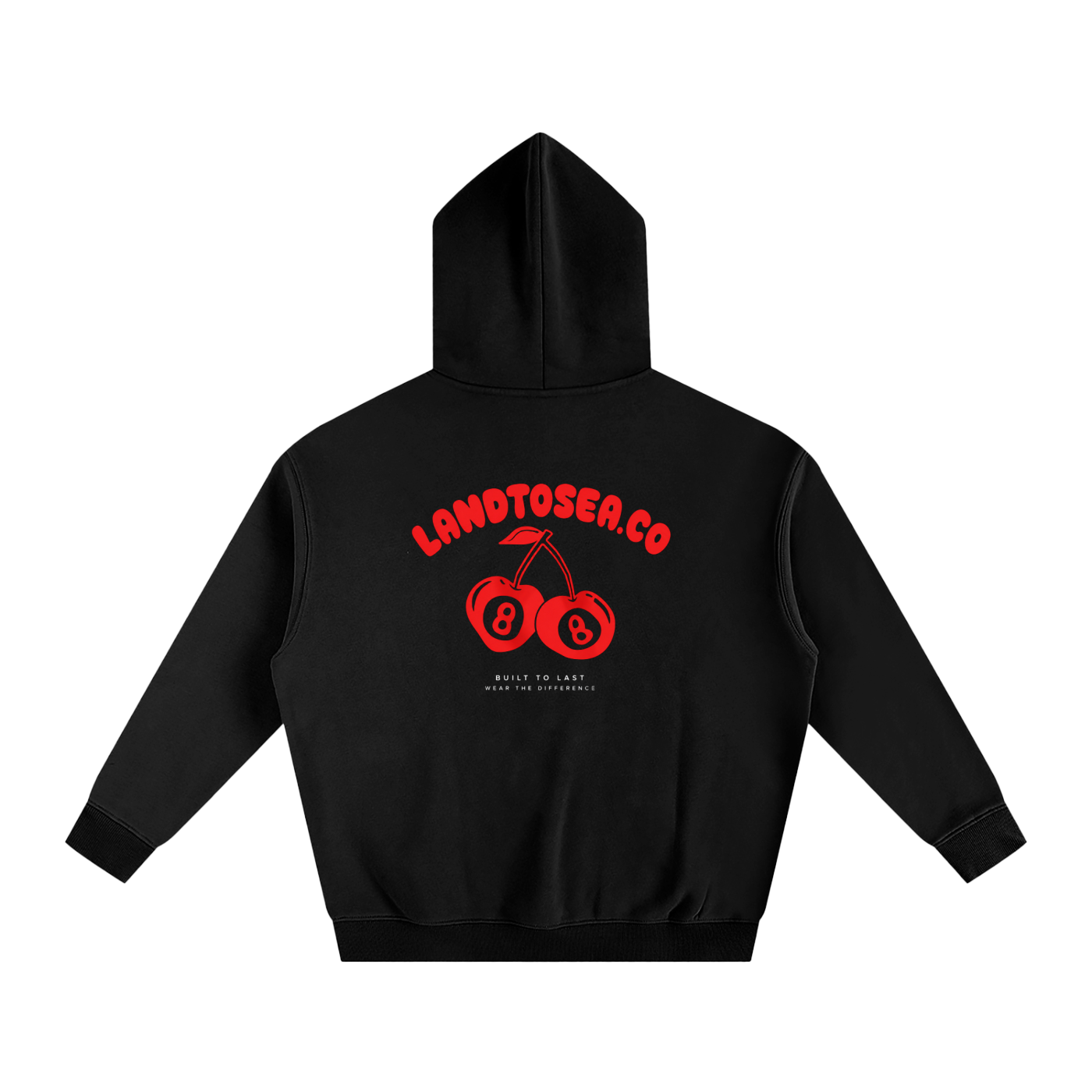LANDTOSEA.CO cherry hoodie