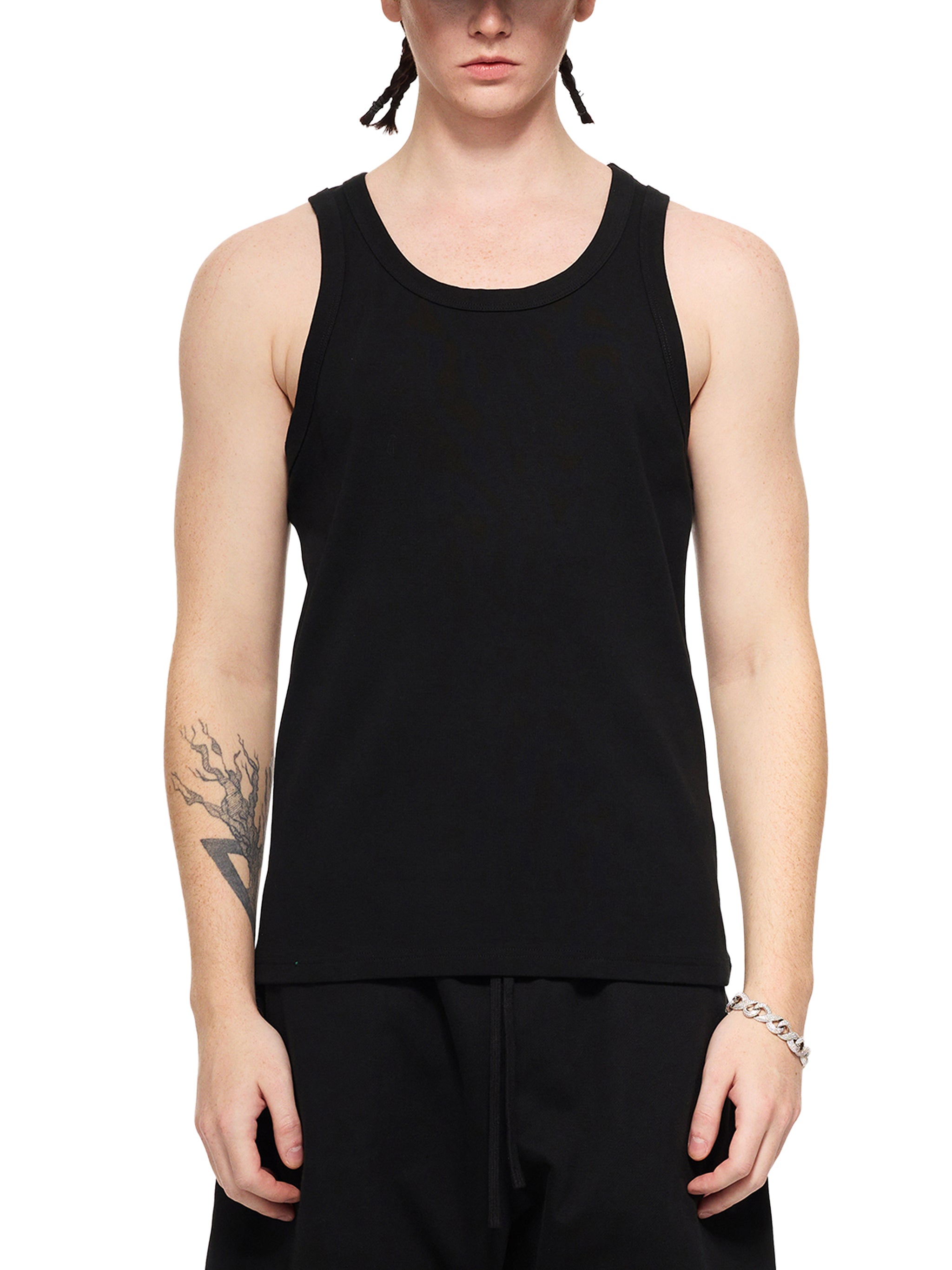LANDTOSEA plain singlet