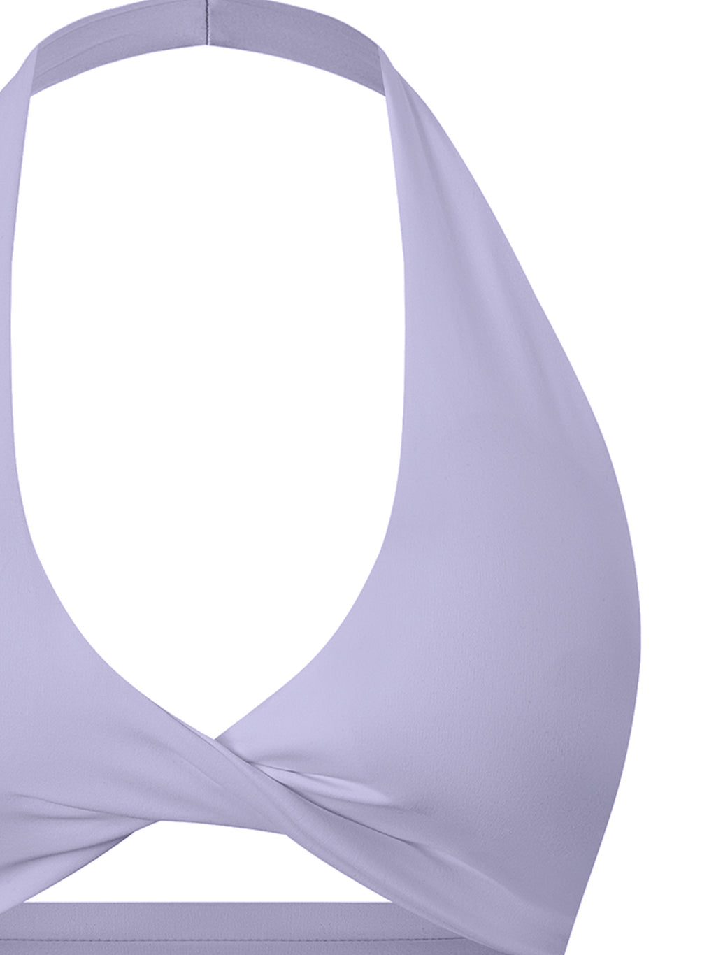 LTS Women's Pleated Halter gym/Sports Bra